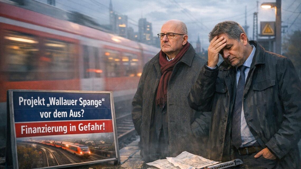 Die geplante Wallauer Spange soll Wiesbaden direkt an die ICE-Strecke Richtung Frankfurt Flughafen anbinden und den Schienenverkehr im Rhein-Main-Gebiet entlasten.