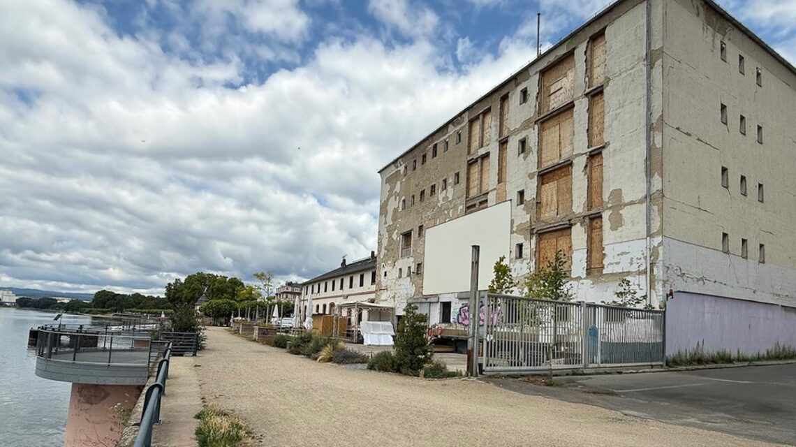 Der Zollspeicher, Ansicht vom Süden her.