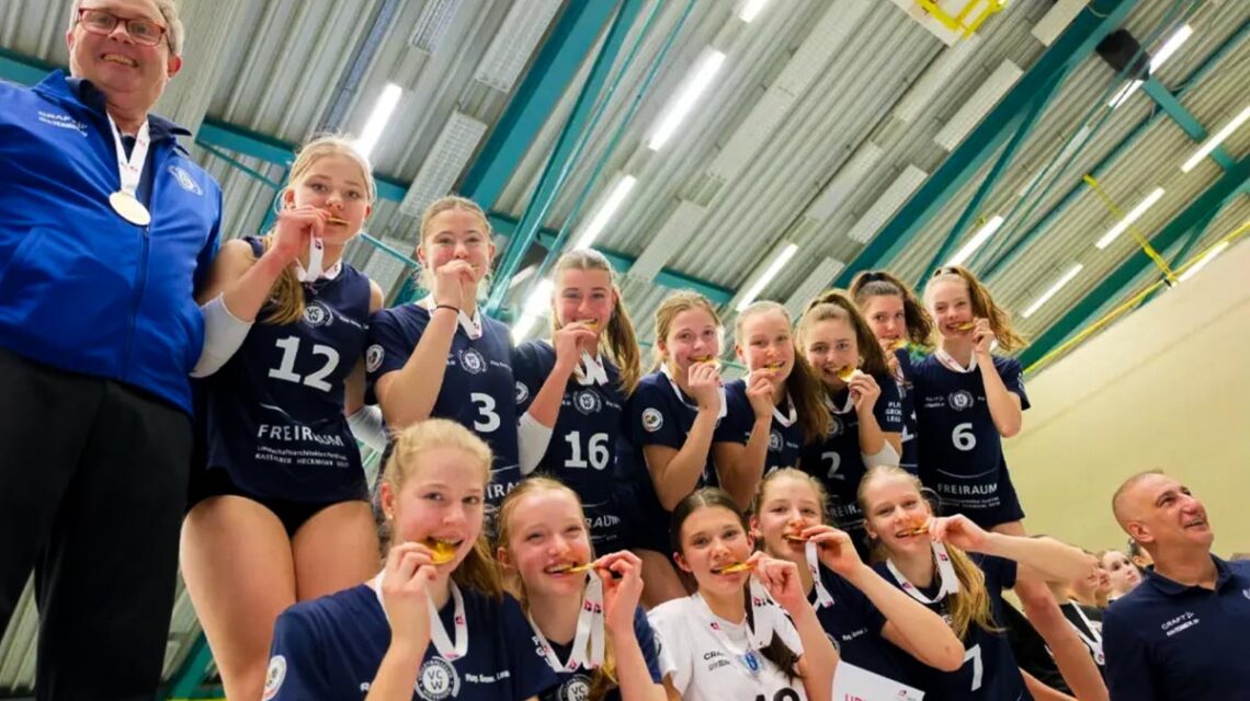 U16 des VC Wiesbaden Hessenmeister