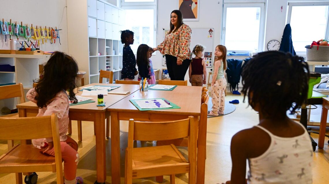 Gruppenraum in der Xenia Kindertagesstätte Adlerstraße.