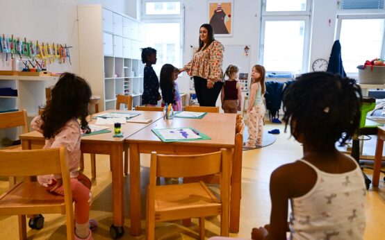 Gruppenraum in der Xenia Kindertagesstätte Adlerstraße.