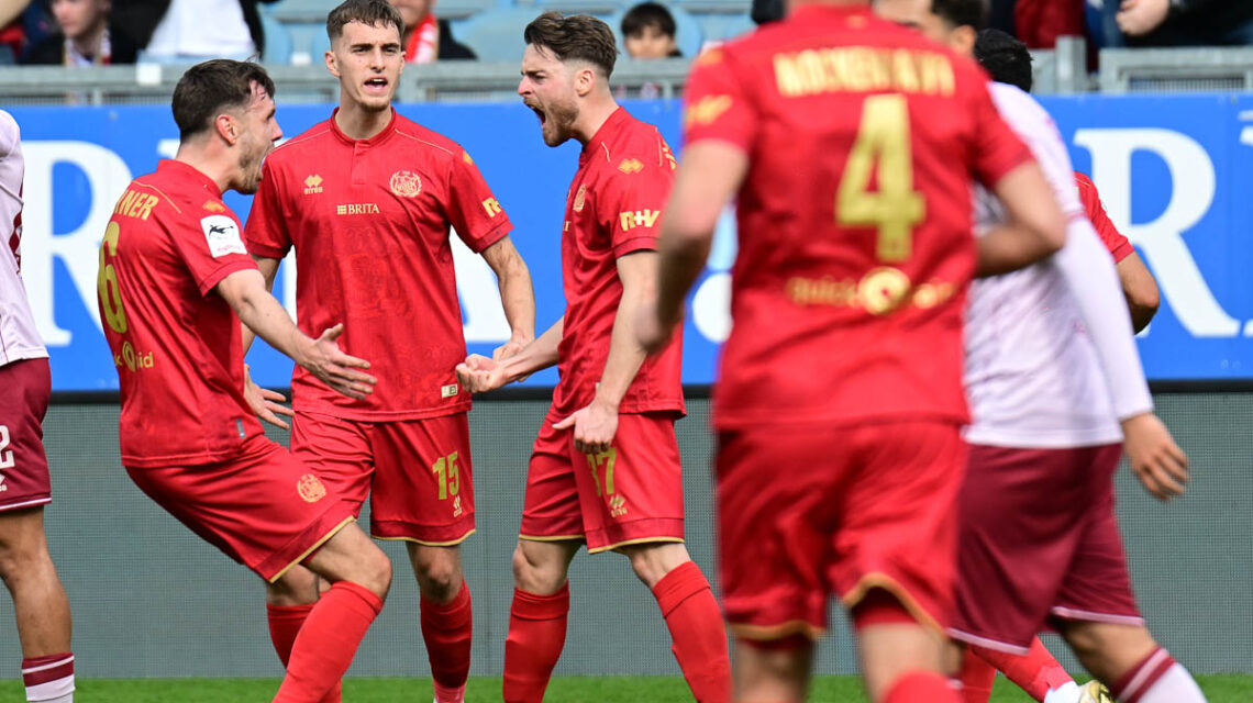 Lukas Schleimer nach dem 1:0