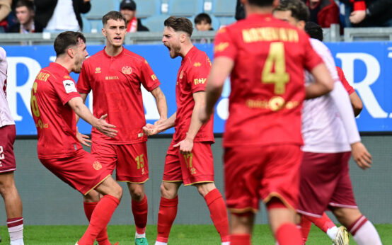 Lukas Schleimer nach dem 1:0
