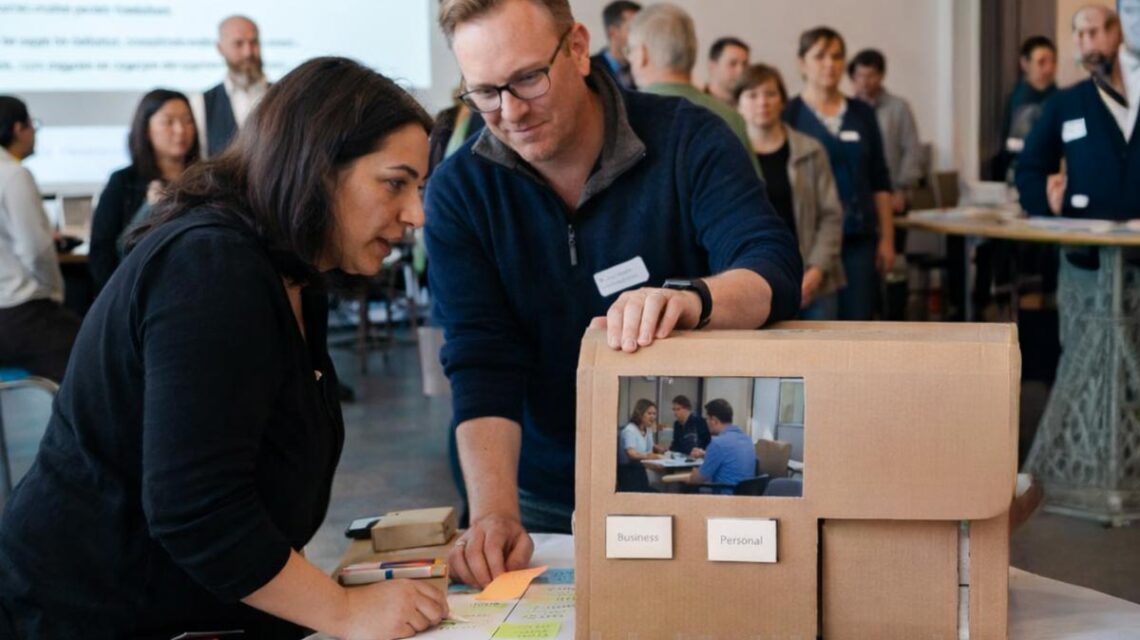 Abschluss von „Public Next“ im Heimathafen Wiesbaden: Interdisziplinäre Teams präsentieren Prototypen für nutzerzentrierte Verwaltungsservices.