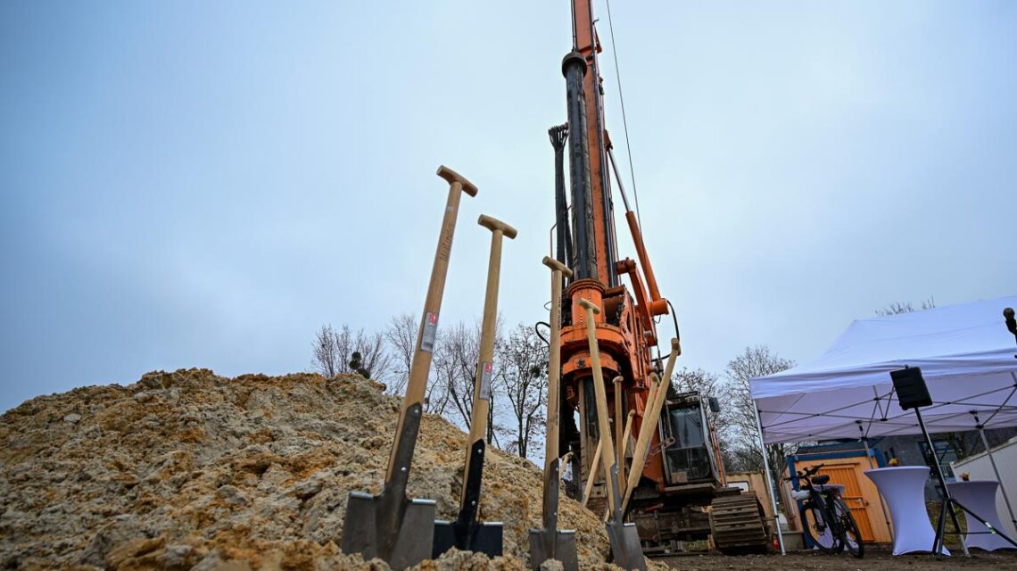 Spatenstich Wettiner Straße