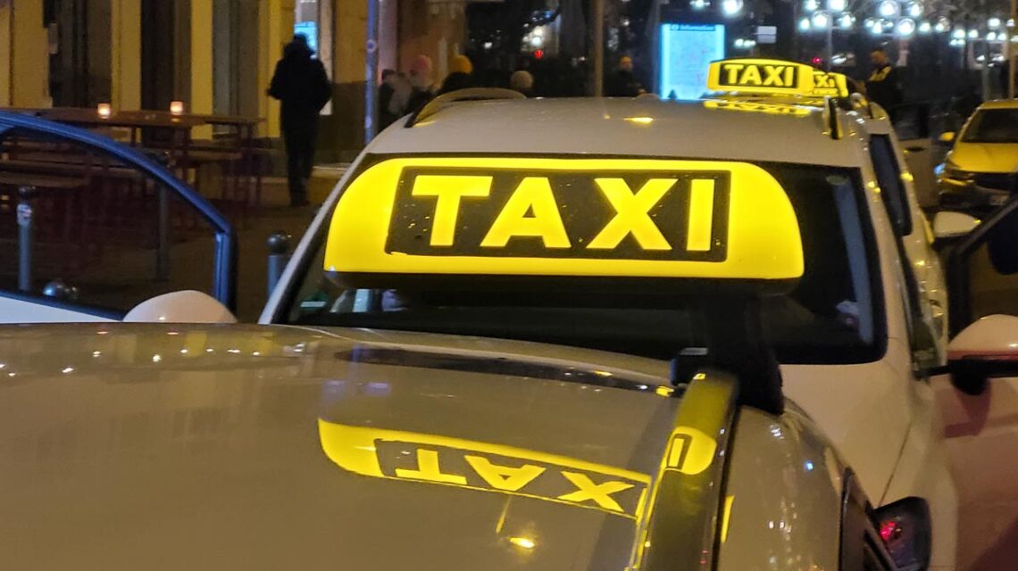 Taxi-Kontrolle in Wiesbaden