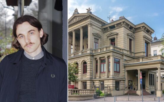 Kaleb Erdmann stellt im Literaturhaus Villa Clementine seinen Roman „Die Ausweichschule“ vor und spricht über das Erzählen von Gewalt und Erinnerung.