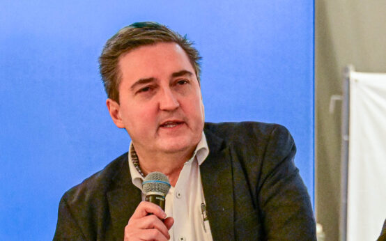 Christian Hill beim Leser-Forum des WK