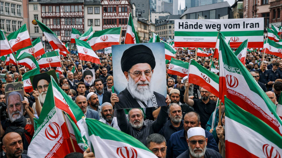 Uwe Becker kritisiert die Demonstration unter iranischen Regime-Fahnen in Frankfurt scharf und fordert ein Eingreifen von Stadt und Gewerkschaften.