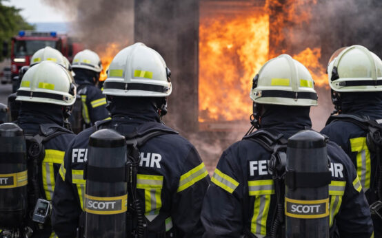 Ausbildung Feuerwehr.