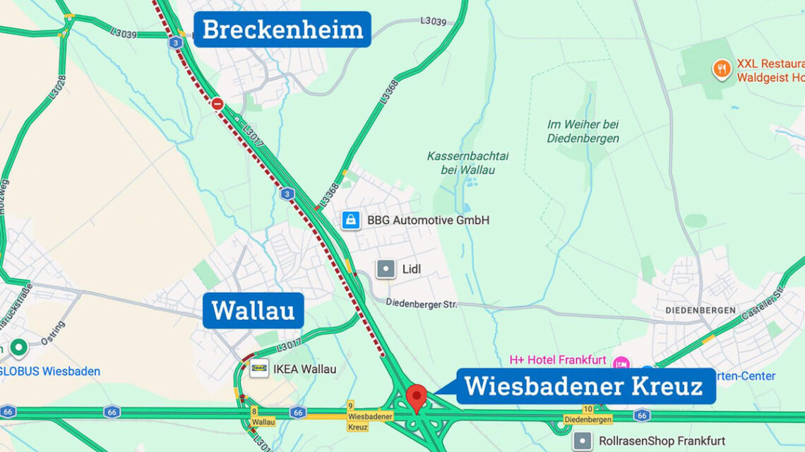 Screenshot Google Maps