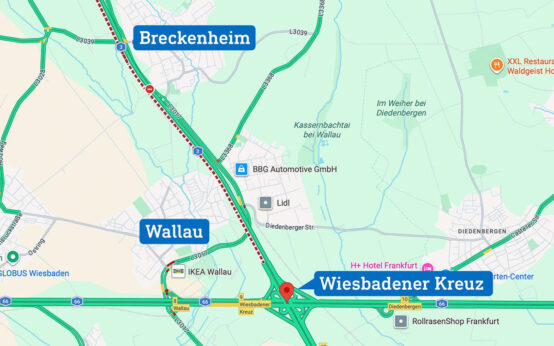 Screenshot Google Maps