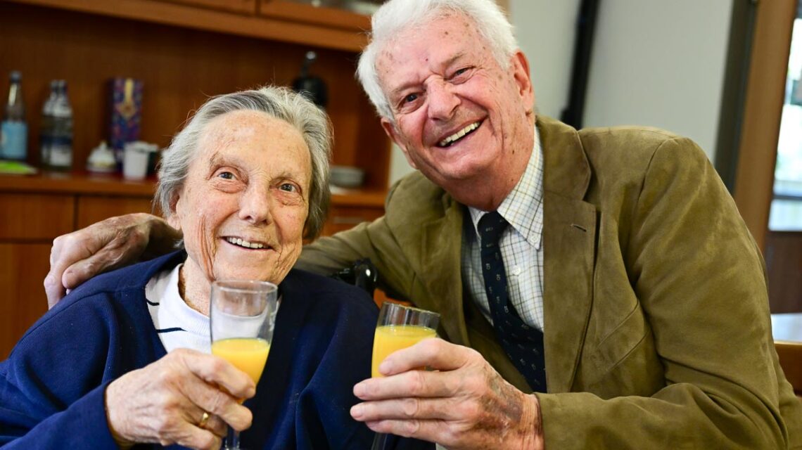 Helga und Dieter Miersch feiern ihre Eiserne Hochzeit.