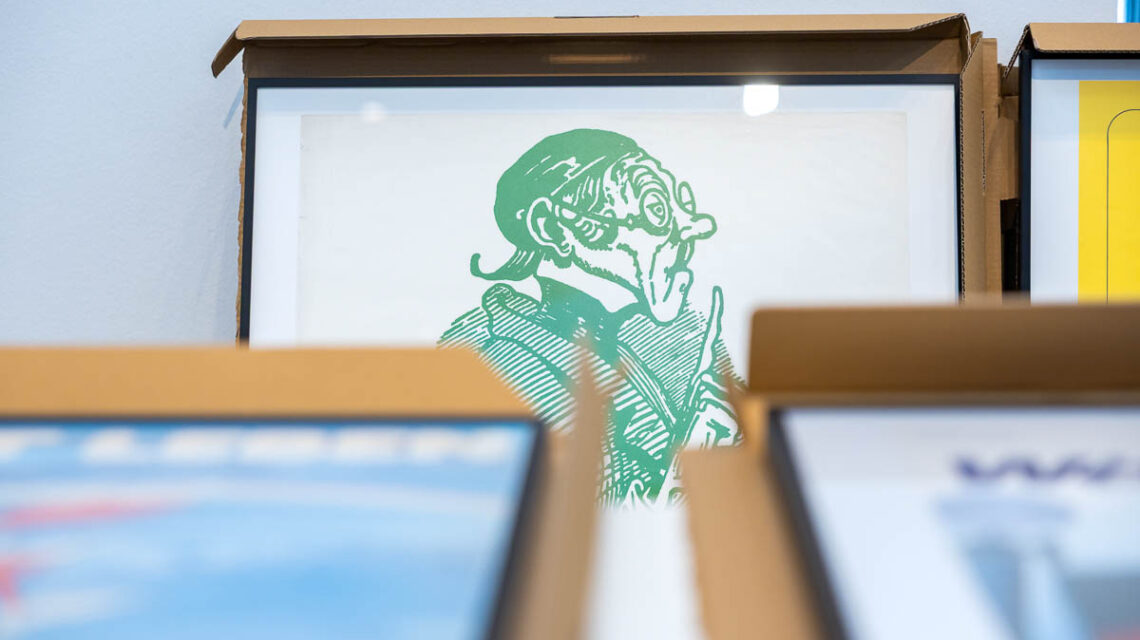 Plakatausstellung im Hessischen Landtag