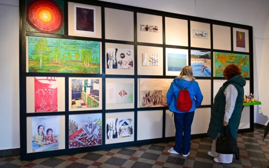 Ausstellungserföffnung im Rathausfoyer: Mebsch bleiben