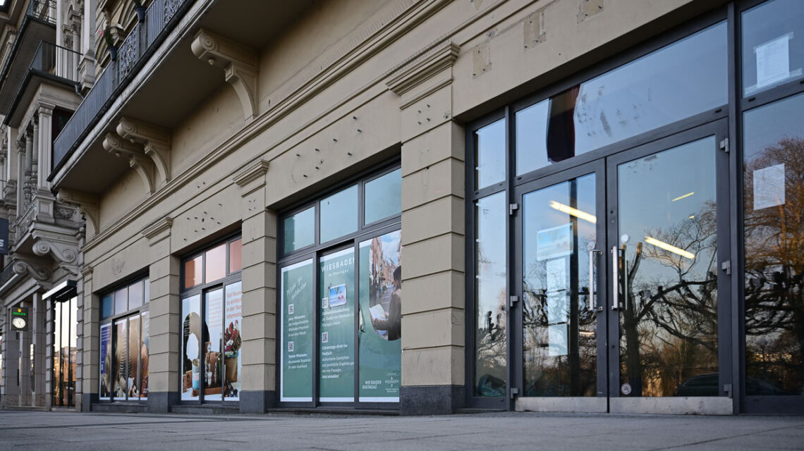 Das ehemalige ParkCafe in der Wilhelmstraße.