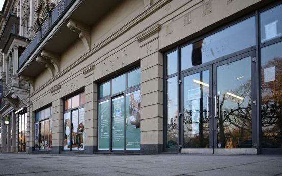 Das ehemalige ParkCafe in der Wilhelmstraße.