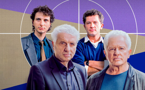 Miroslav Nemec und Udo Wachtveitl als Batic und Leitmayr – ausgezeichnet mit dem Ehrenpreis des Deutschen FernsehKrimi-Festivals.