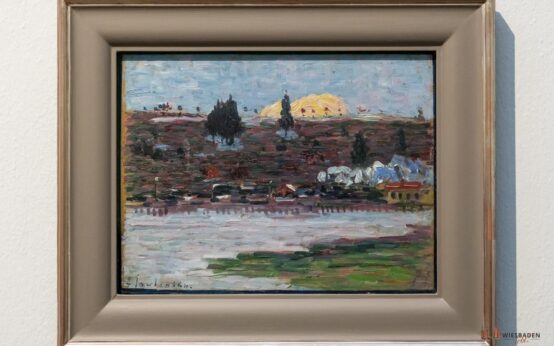 Museum Wiesbaden, Alexej von Jawlensky, Bahnhof-Füssen im März