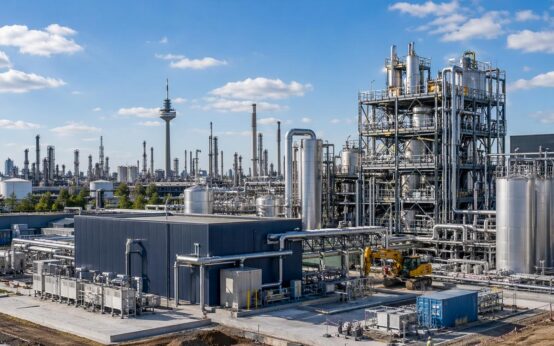 Spatenstich im Industriepark Höchst: Hier entsteht eine der ersten Anlagen Europas zur nachhaltigen Lithiumherstellung.