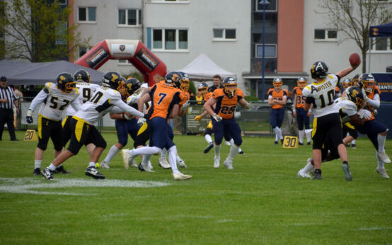 Spielszene Wiesbaden Phantoms gegen Holzgerlingen.