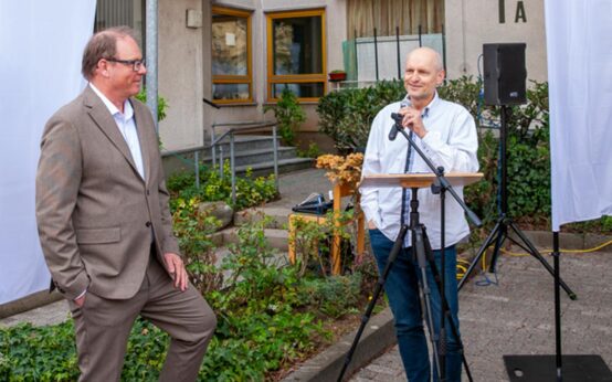 Eröffnung im Dichterviertel: Das Quartiershaus bringt Wohnen, Pflege und Gemeinschaft unter ein Dach.