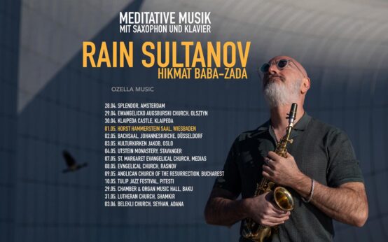 Rain Sultanov bringt meditativen Jazz nach Wiesbaden – ein Konzert zwischen Stille, Tiefe und intensiven Klangräumen.