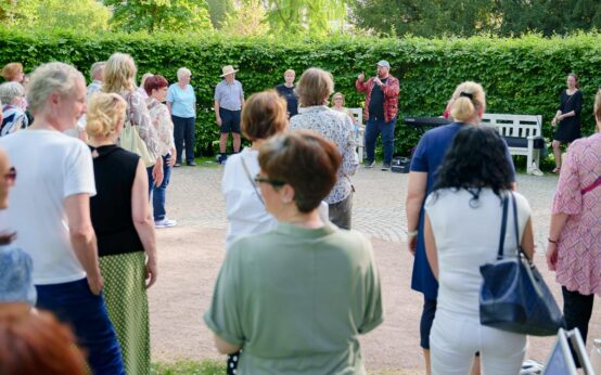 Singalong am Warmen Damm.