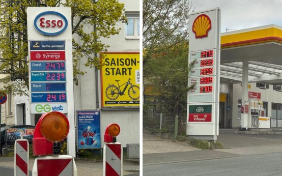 Benzin und Dieselpreise auf Rekordniveau.