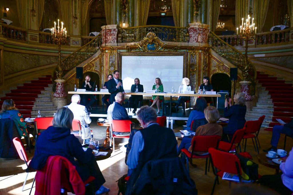 Pressekonferenz zur neuen Spielzeit im Hessischen Staatstheater