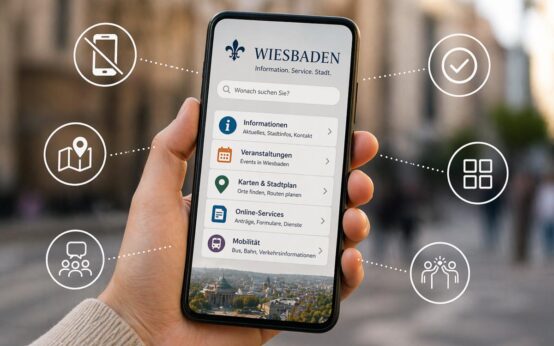 Digitale Angebote im Fokus: Wiesbaden bündelt Services statt eine neue Stadt-App zu entwickeln.