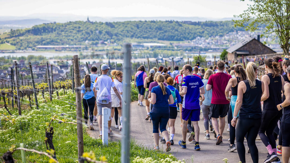 Premiere des Vinothon durch den Rheingau