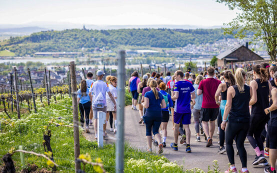 Premiere des Vinothon durch den Rheingau