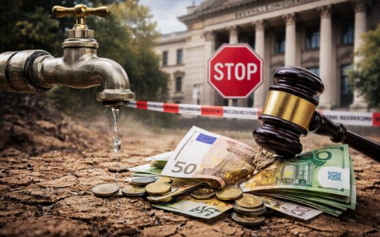 Wasser wird knapper – doch eine Steuer als Lenkungsinstrument stößt in Wiesbaden an rechtliche Grenzen.