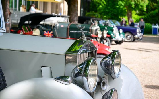 Concours d'Elegance im Kurpark Wiesbaden.