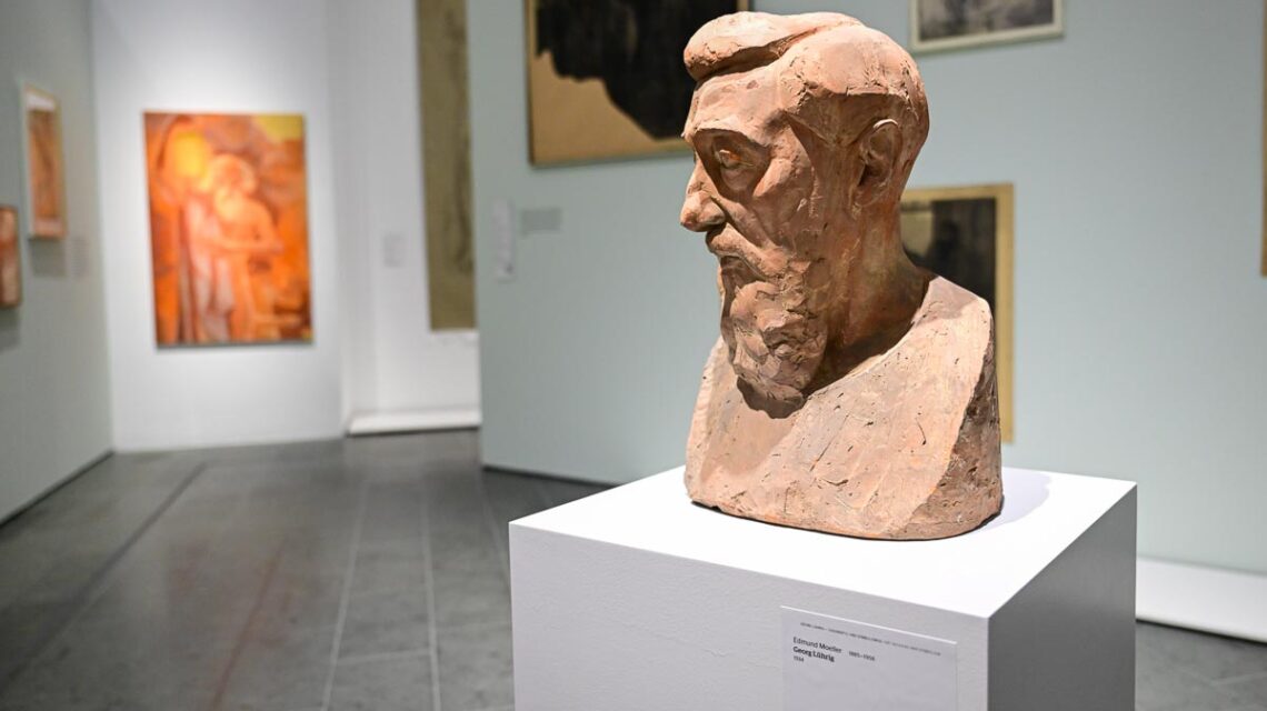 Jugendstil und Symbolismus, Georg Lührig, ein Meister aus Dresden: Blick in die Ausstellung