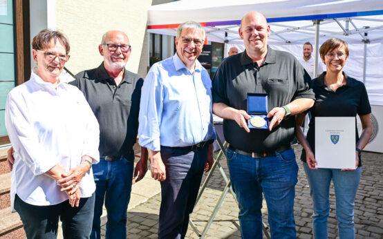 Oberbürgermeister Gert-Uwe Mende Familie Reinemer.