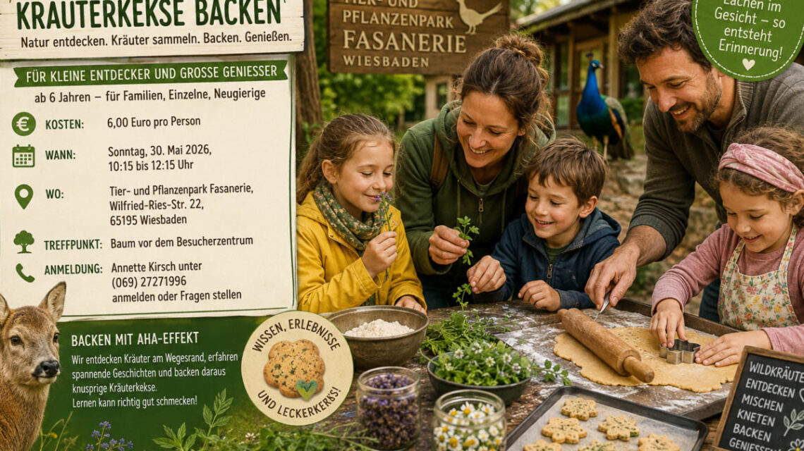 Kräuterkeks backen in der Fasanerie