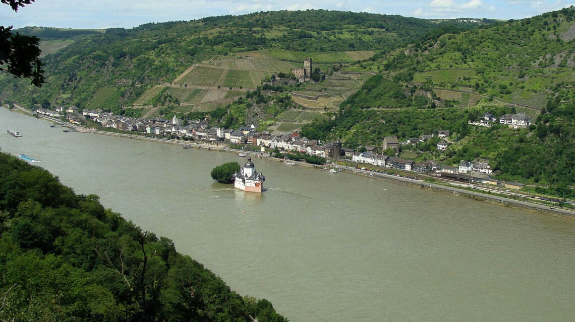 Pfalzgrafenstein, Burg gutenfels, Rheintal