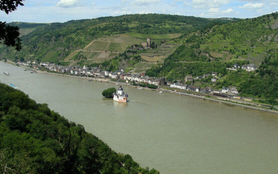 Pfalzgrafenstein, Burg gutenfels, Rheintal