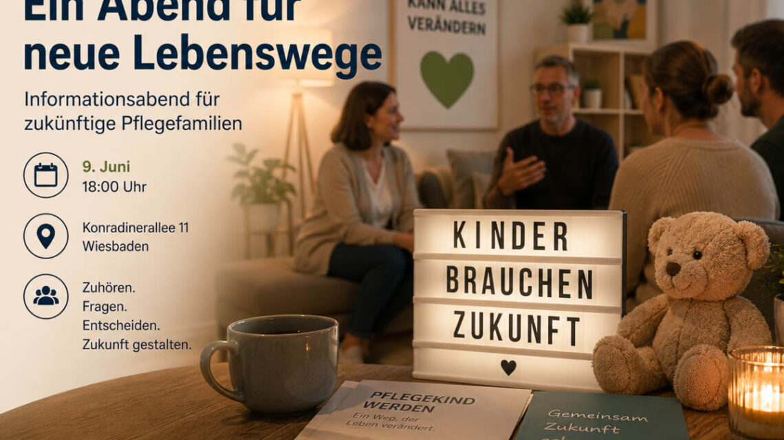 Ein Zuhause auf Zeit oder für immer: Wiesbaden sucht Pflegefamilien, die Kindern Halt und Sicherheit geben.