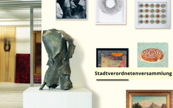Blick ins Archiv der Arthotek.