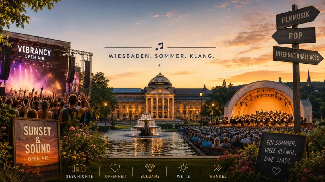 Ausverkauftes Daytime-Event: „Vibrancy“ bringt elektronische Musik erstmals auf das Bowling Green vor dem Kurhaus.