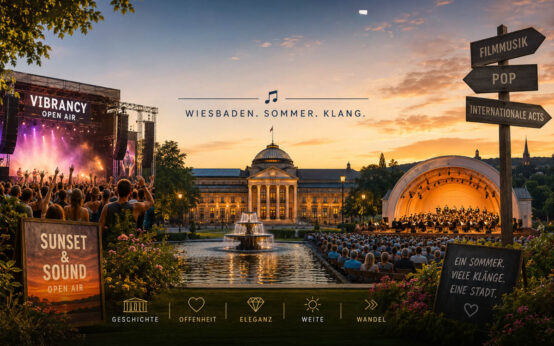 Ausverkauftes Daytime-Event: „Vibrancy“ bringt elektronische Musik erstmals auf das Bowling Green vor dem Kurhaus.