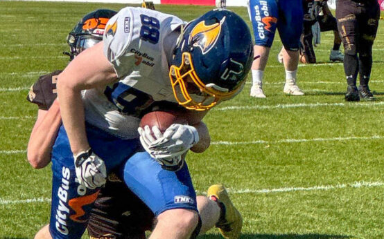 Wiesbaden Phantoms gewinnen in Gießen mit 32:11.