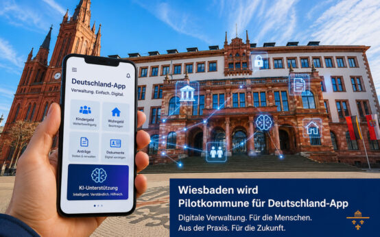 Wiesbaden testet Deutschland App