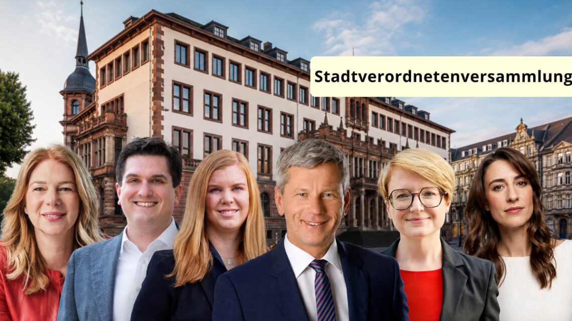 Im Wiesbadener Rathaus stehen am Montag Finanzfragen und politisch brisante Personalentscheidungen auf der Tagesordnung.