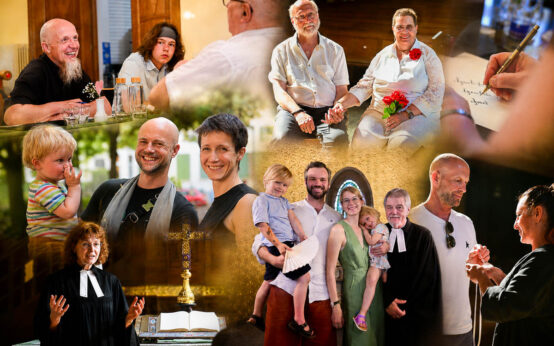Collage zum Hochzeitsfest 2020.