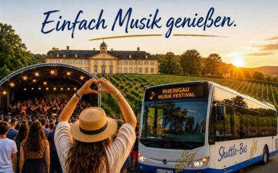 Einsteigen. Zurücklehnen. Genießen: mit dem Shuttle-Bus.