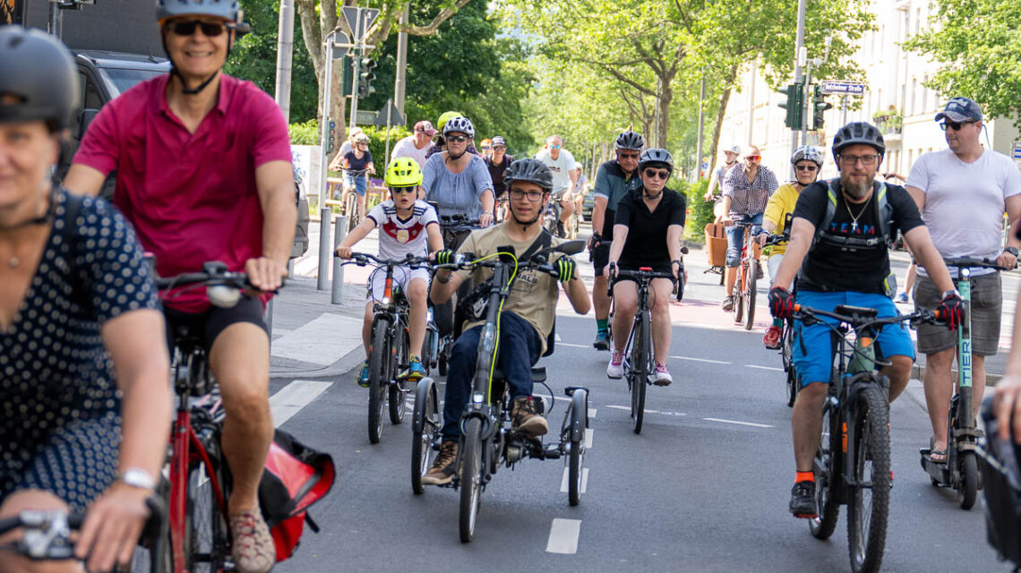 Stadtradeln in Wiesabden, Finale beim Fahrradfest